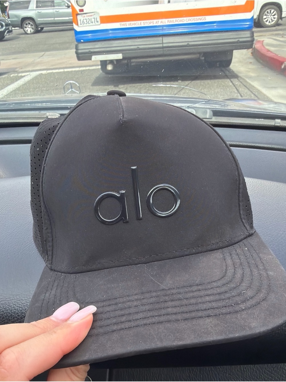 ALO Yoga Black Cap